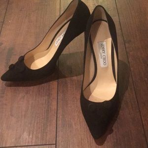 Jimmy Choo heels with crystal star accessory clips